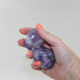 Amethyst Palm stone | Free express shipping. Buy high quality ethical crystals online at ASH&STONE crystal shop Auckland NZ. AfterPay available.
