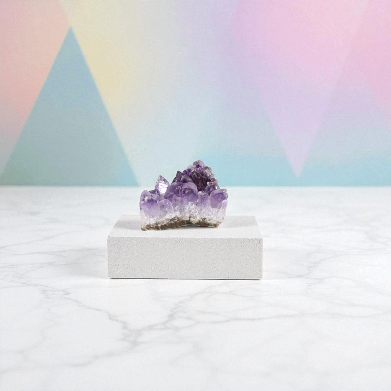 Amethyst Crystal Cluster | ASH & STONE, Crystals online. FREE Express shipping. 