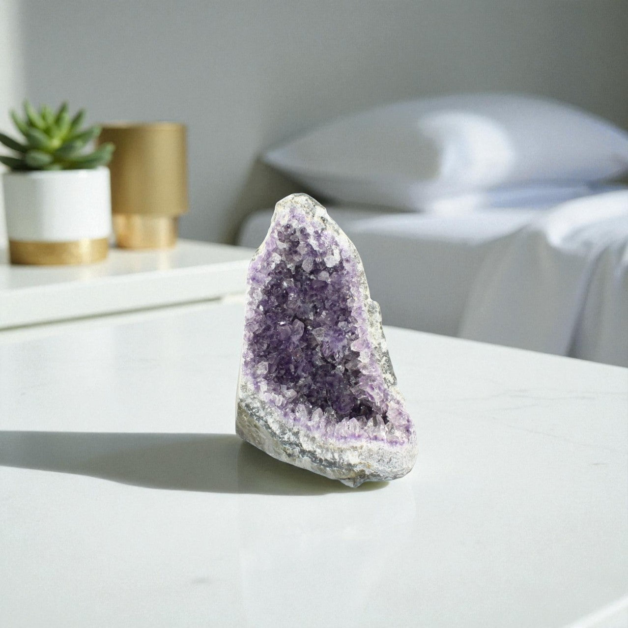 Amethyst Crystal cluster | ASH & STONE crystals online. Free express Shipping NZ wide 