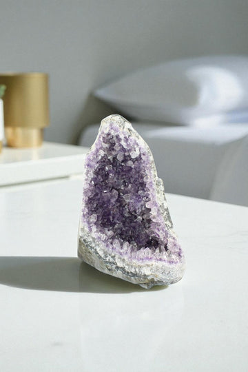 Amethyst Crystal cluster | ASH & STONE crystals online. Free express Shipping NZ wide 
