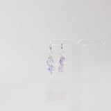 Amethyst Hoop Silver Earrings | From ASH & STONE, Crystals and jewellery, Free express shipping. 