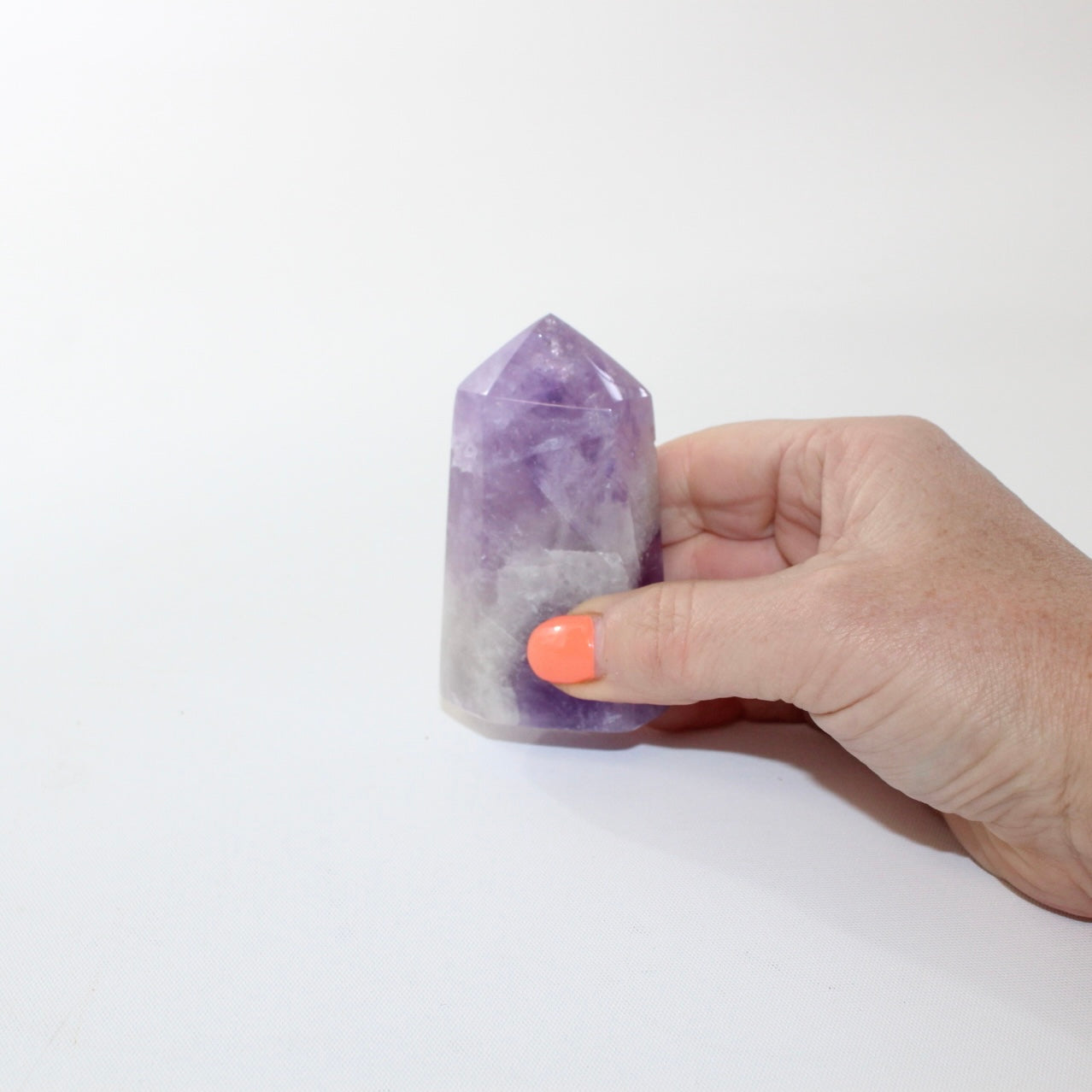 Amethyst Tower | Free express shipping. Buy high quality ethical crystals online at
ASH&STONE crystal shop Auckland NZ. AfterPay available.