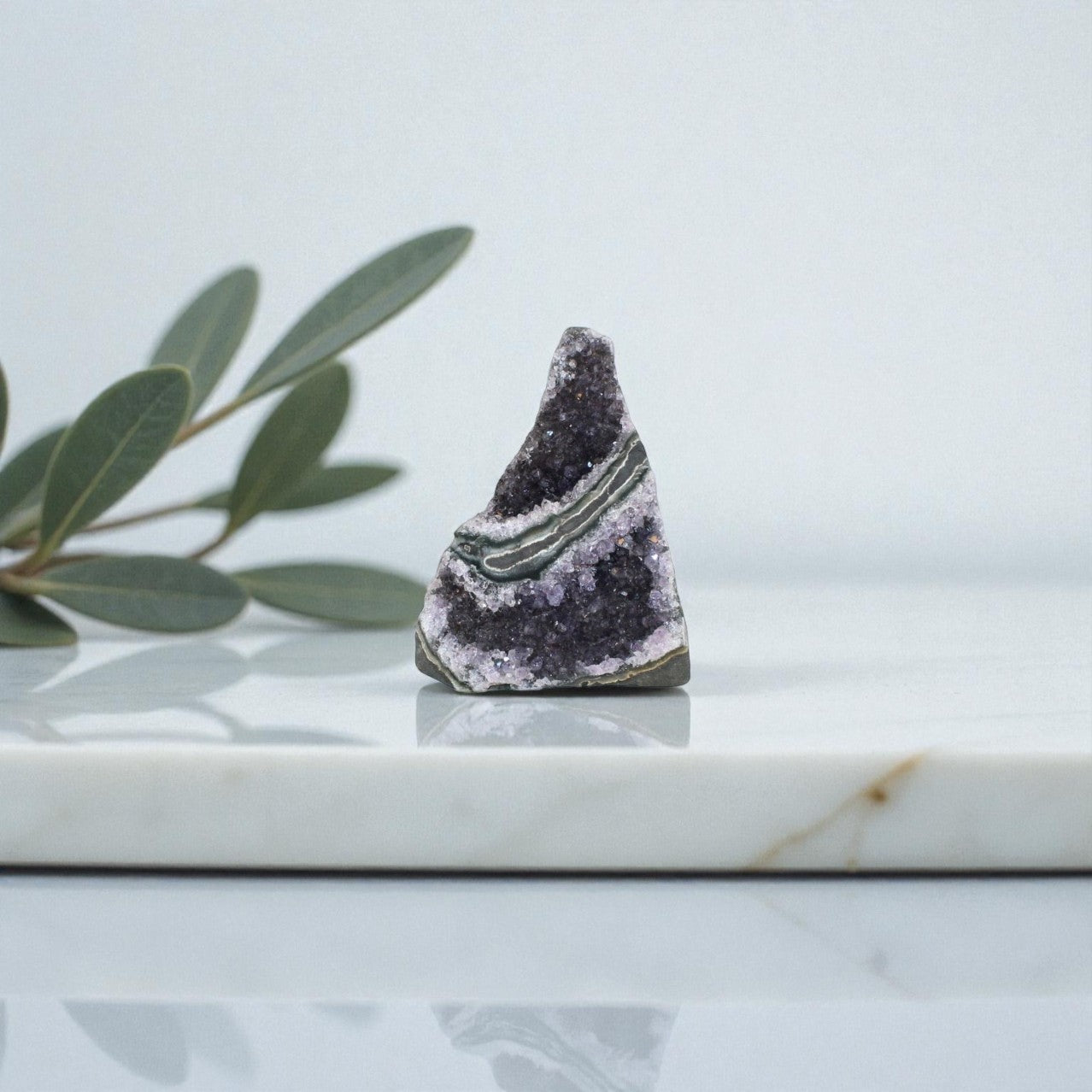 Amethyst Crystal cluster | ASH & STONE premium amethyst crystal gifts. Free express shipping NZ 