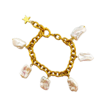 Load image into Gallery viewer, Pearl crystal bracelet by Anoushka Van Rijn | ASH&amp;STONE Auckland NZ
