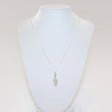 Aquamarine Crystal Silver Necklace | Free express shipping. Buy NZ-made jewellery from ASH&STONE
crystal jewellery shop Auckland NZ. AfterPay available.