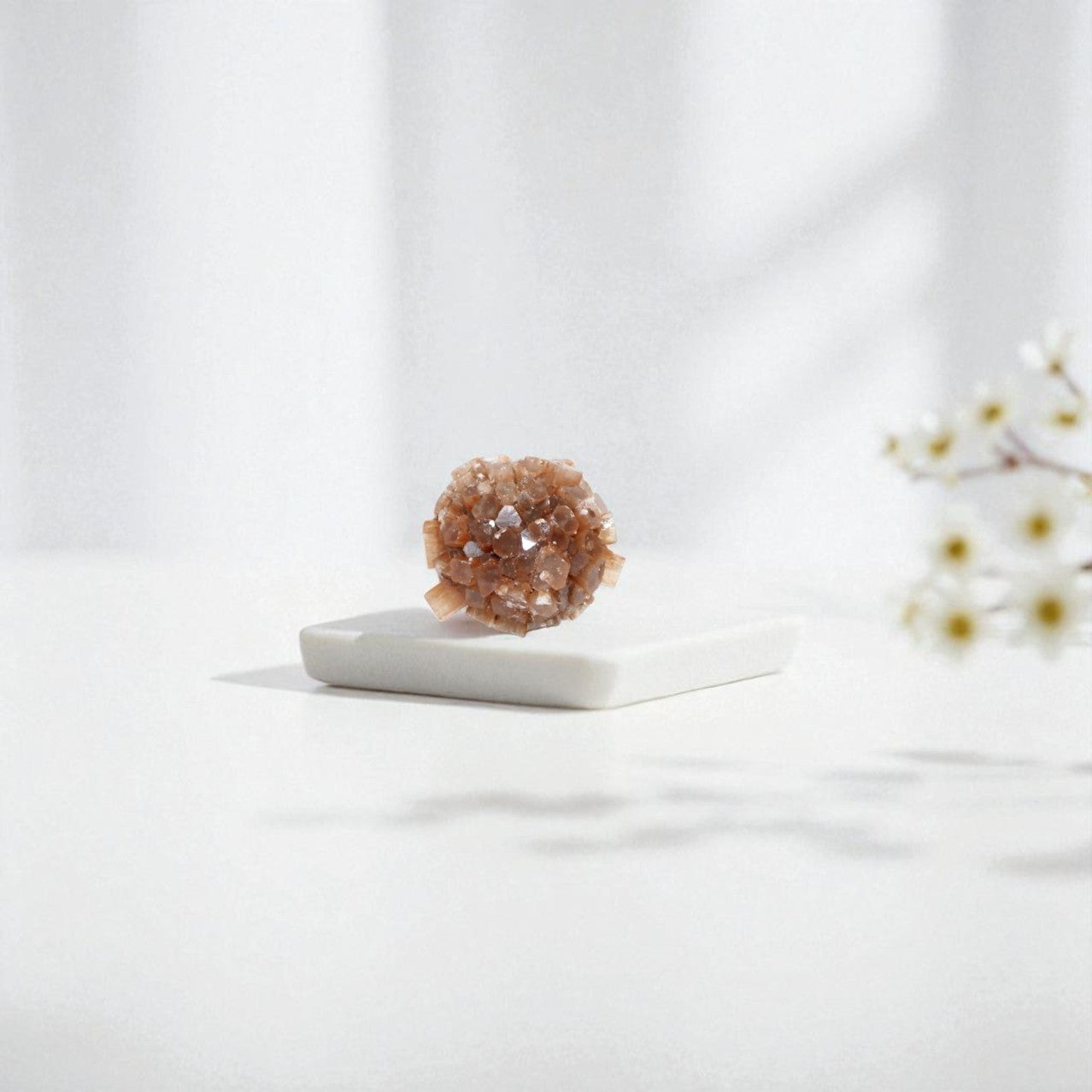 Natural Aragonite Sputnik. Free express shipping. Buy crystals online from ASH&STONE Auckland NZ. AfterPay available.