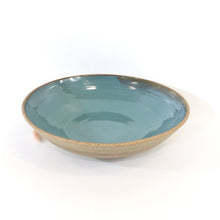 Load image into Gallery viewer, Extra large bespoke NZ handmade teal ceramic bowl | ASH&amp;STONE
