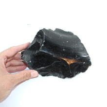 Load image into Gallery viewer, Black obsidian chunk | ASH&amp;STONE Crystal Shop Auckland NZ
