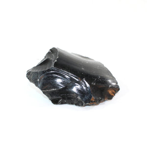 Black obsidian chunk | ASH&STONE Crystal Shop Auckland NZ