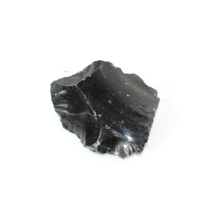 Black obsidian chunk | ASH&STONE Crystal Shop Auckland NZ