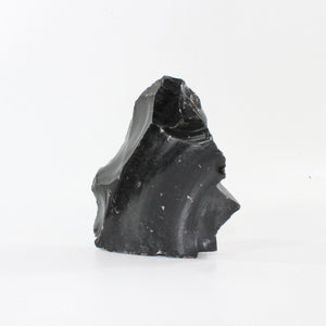 Black obsidian chunk | ASH&STONE Crystal Shop Auckland NZ