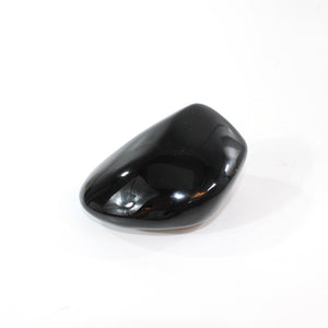 Black obsidian polished galet 
| ASH&STONE Crystal Shop Auckland NZ