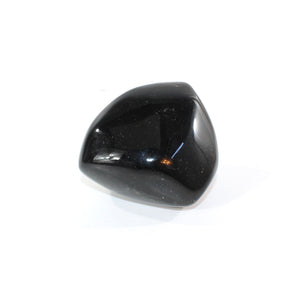 Black obsidian polished galet | ASH&STONE Crystal Shop Auckland NZ