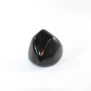 Black obsidian polished galet | ASH&STONE Crystal Shop Auckland NZ