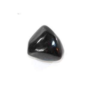 Black obsidian polished galet | ASH&STONE Crystal Shop Auckland NZ