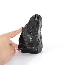 Load image into Gallery viewer, Black obsidian raw chunk | ASH&amp;STONE Crystals Shop Auckland NZ
