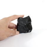 Black obsidian raw chunk | ASH&STONE Crystals Shop Auckland NZ
