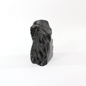 Large black obsidian tower 2.54kg | ASH&STONE Crystal Shop Auckland NZ