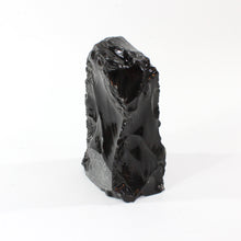 Load image into Gallery viewer, Large black obsidian tower 2.54kg | ASH&amp;STONE Crystal Shop Auckland NZ
