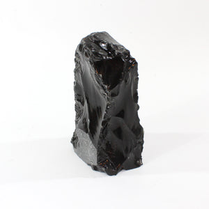 Large black obsidian tower 2.54kg | ASH&STONE Crystal Shop Auckland NZ