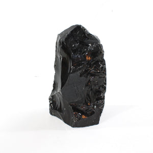 Black obsidian tower | ASH&STONE Crystal Shop Auckland NZ