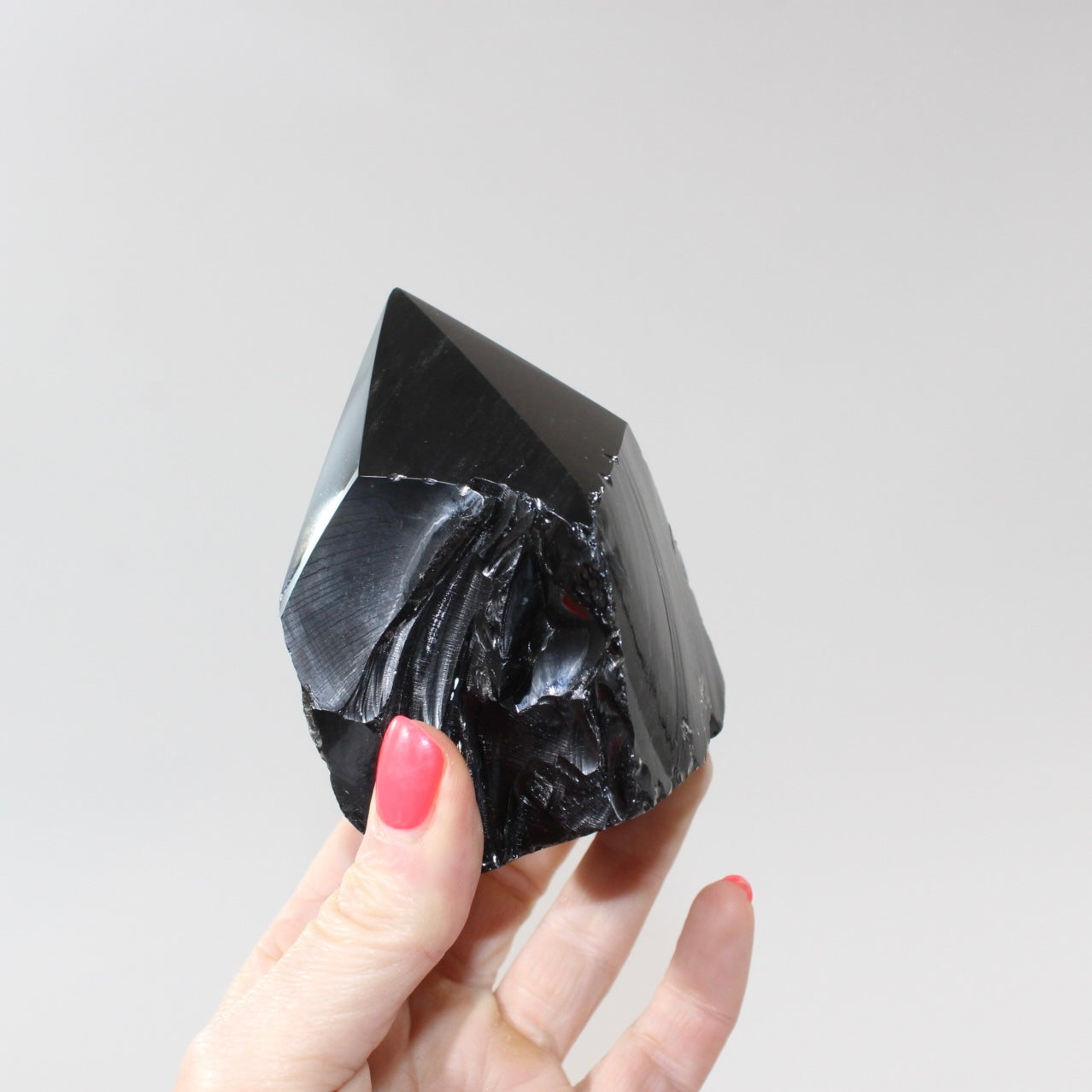 Black Obsidian Point Crystal | ASH & STONE For crystals and FREE Express shipping, Auckland NZ 
