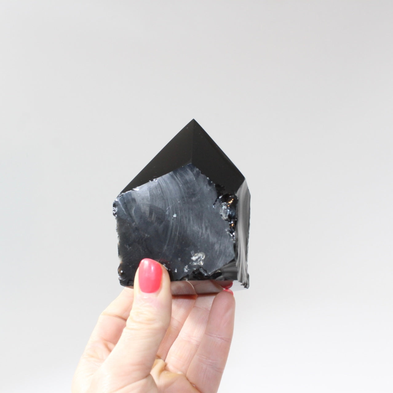 Black Obsidian Point Crystal | ASH & STONE For crystals and FREE Express shipping, Auckland NZ 