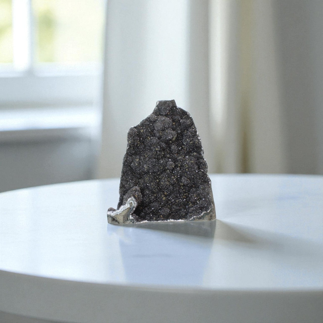 Black Amethyst Crystal Cluster | ASH & STONE. Free NZ express shipping. ASH&STONE crystal shop Auckland NZ. AfterPay available