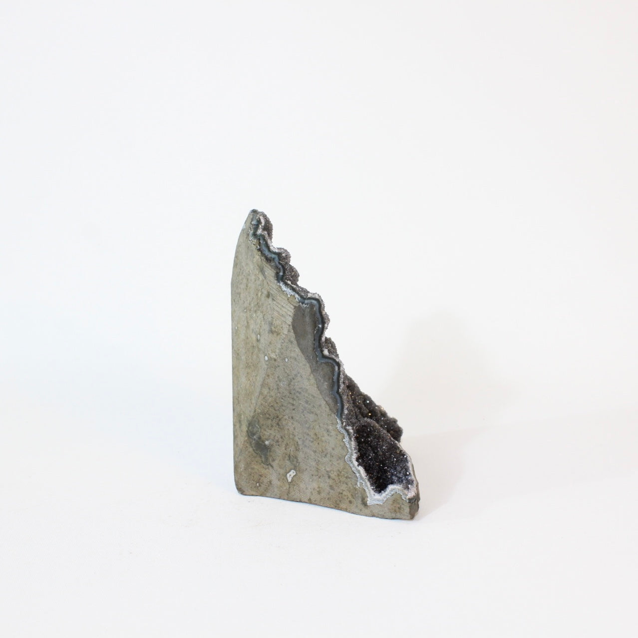 Black Amethyst Crystal Cluster | ASH & STONE. Free NZ express shipping. ASH&STONE crystal shop Auckland NZ. AfterPay available