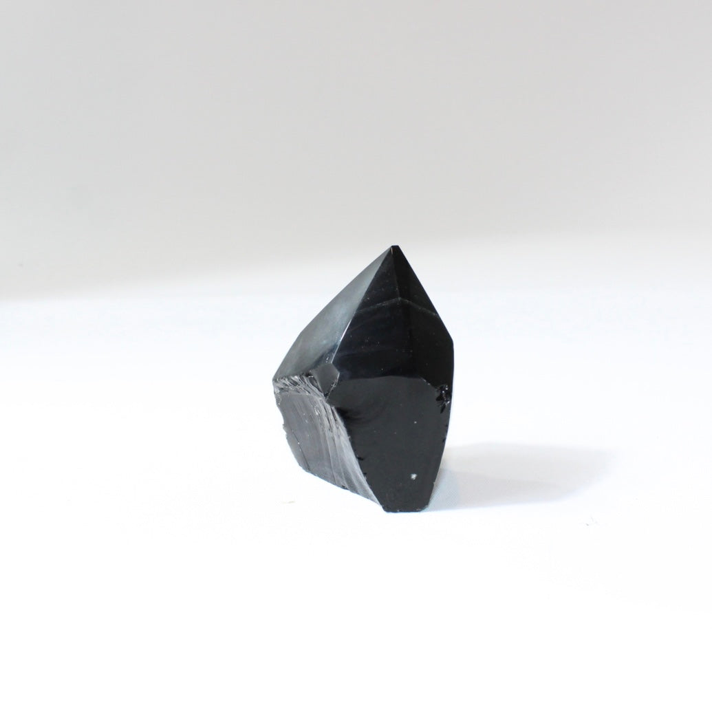 Black Obsidian Polished Point Crystal | ASH&STONE free express shipping Crystals and Jewellery NZ 