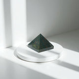 Bloodstone Crystal Pyramid | ASH & STONE crystals online, FREE express shipping. 