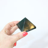 Bloodstone Crystal Pyramid | ASH & STONE crystals online, FREE express shipping. 