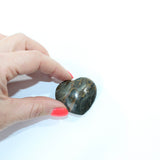Small Blue Opal Heart. Free express shipping. Buy online from ASH&STONE Auckland NZ. AfterPay available.