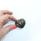 Small Blue Opal Heart. Free express shipping. Buy online from ASH&STONE Auckland NZ. AfterPay available.