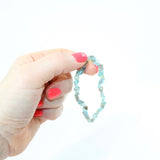 NZ-Made -Blue Apatite Bead Crystal Bracelet | ASH & STONE, crystal jewellery. Free express shipping NZ