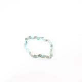 NZ-Made -Blue Apatite Bead Crystal Bracelet | ASH & STONE, crystal jewellery. Free express shipping NZ