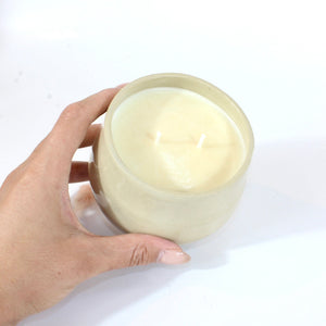 Large soy wax artisan candle in bespoke NZ made ceramic jar | ASH&STONE Candles Auckland NZ