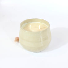 Load image into Gallery viewer, Large soy wax artisan candle in bespoke NZ made ceramic jar | ASH&amp;STONE Candles Auckland NZ
