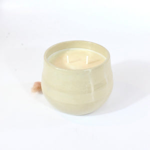 Large soy wax artisan candle in bespoke NZ made ceramic jar | ASH&STONE Candles Auckland NZ