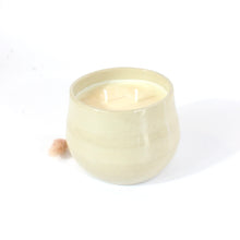 Load image into Gallery viewer, Large soy wax artisan candle in bespoke NZ made ceramic jar | ASH&amp;STONE Candles Auckland NZ
