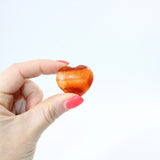 Carnelian Small crystal heart