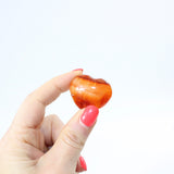 Carnelian Small crystal heart