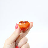 Carnelian Small crystal heart