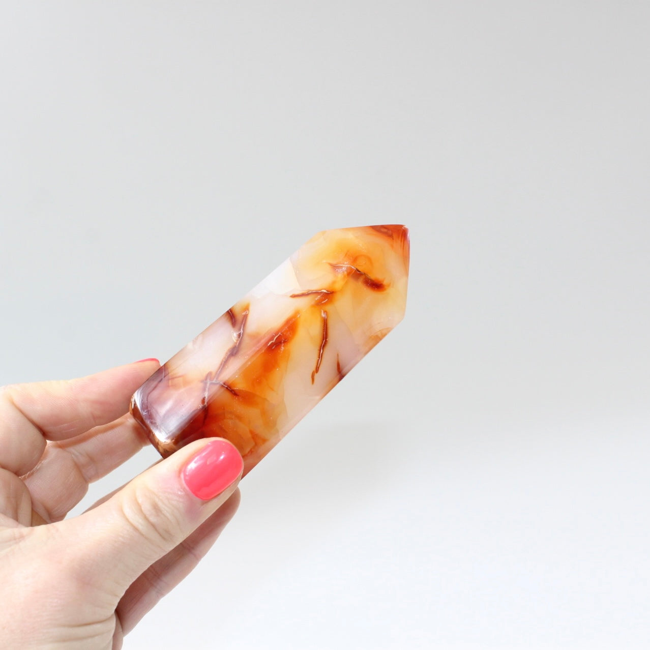 Carnelian Tower | ASH&STONE Crystal Jewellery Shop Auckland NZ