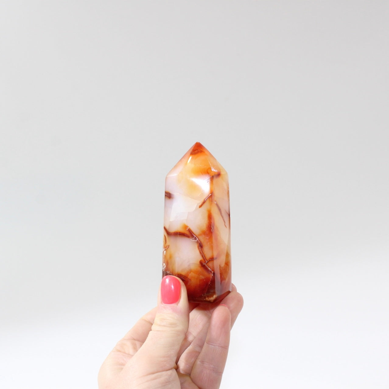 Carnelian Tower | ASH&STONE Crystal Jewellery Shop Auckland NZ