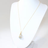 Bespoke Handmade - Celestite Gold Necklace