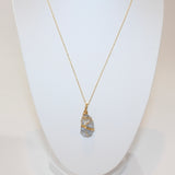 Bespoke Handmade - Celestite Gold Necklace