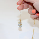 Bespoke Handmade - Celestite Gold Necklace
