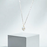 One of a kind, Celestite crystal Silver Necklace from ASH & STONE |  FREE EXPRESS SHIPPING NZ WIDE.
