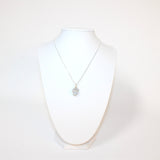 One of a kind, Celestite crystal Silver Necklace from ASH & STONE |  FREE EXPRESS SHIPPING NZ WIDE.